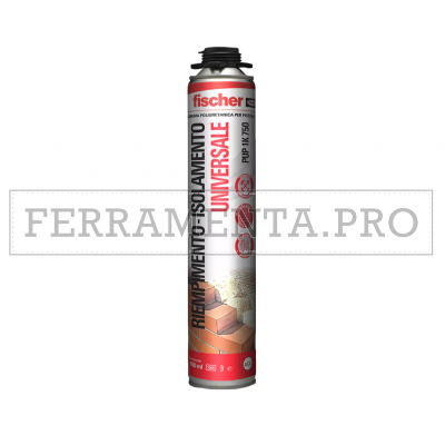 SCHIUMA POLIURETANICA Fischer 1K PU P 1K 750 ml 750 - per pistola