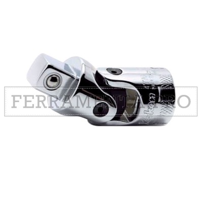 SNODO PER BUSSOLE CROMATO ATTACCO QUADRO 1/2" KOKEN