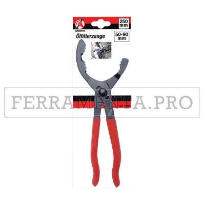 PINZE ANTISCIVOLO per SMONTAGGIO FILTRI OLIO DA 50-90 MM LUNGHEZZA 250MM