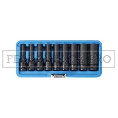 SET 10 BUSSOLE PROFILO E TORX FEMMINA TIPO LUNGO AVVITATORE PNEUMATICO E10 - E24