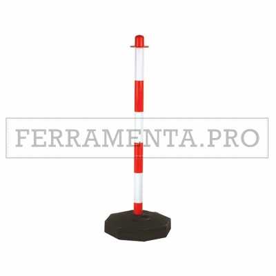 COLONNINA ASTA COLONNA PER DELIMITAZIONI BASE RIEMPIBILE ACQUA SABBIA