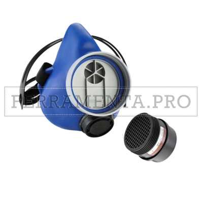 MASCHERA RESPIRATORIA RIUTILIZZABILE con FILTRO A1P2 per POLVERE GAS