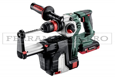 Metabo KHA 18 LTX BL 24 Quick Set ISA Martello perforatore a batteria in Valigetta in plastica