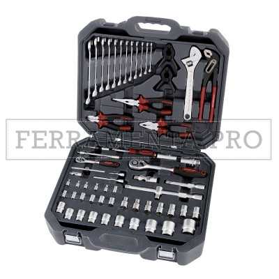 VALIGIA VALIGETTA COMPLETA di UTENSILI KRAFTWERK 241 PZ KIT SET ATTREZZI LAVORO