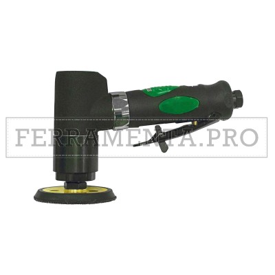 MINI LUCIDATRICE ANGOLARE 97° PNEUMATICA ad ARIA con PLATORELLO 75 mm
