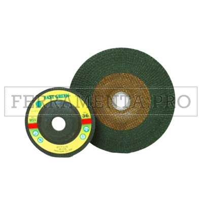 DISCO da SBAVO FASTGREEN per SBAVATURA TITANIO INOX ALLUMINIO SBAVARE SALDATURA