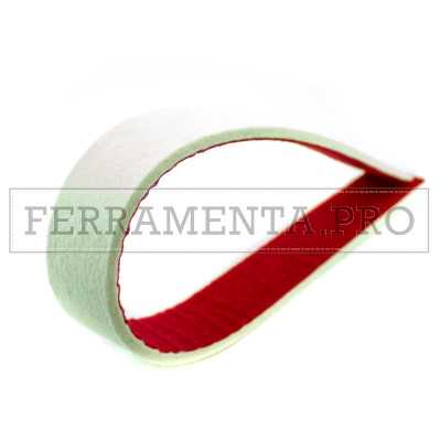 NASTRO APERTO VELCRATO 600x40mm in FELTRO per SATINATURA FINITURA BRILLANTE LUCIDATURA