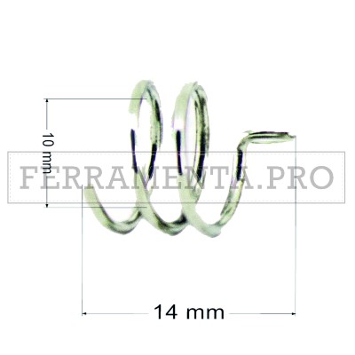 MOLLA FERMA UGELLO PER TORCIA MIG BZ 15 