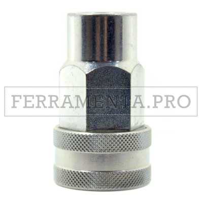 RACCORDO RAPIDO OLEODINAMICA a SFERE ISO 7241/A FILETTATURA BSP FEMMINA INNESTO