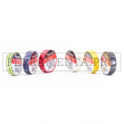NASTRO ISOLANTE ISOLATO per CAVI ELETTRICISTA in PVC 0,13x15mm 10m AUTOESTINGUENTE