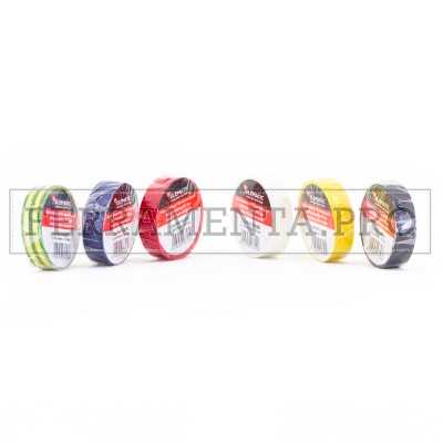 NASTRO ISOLANTE ISOLATO per CAVI ELETTRICISTA in PVC 0,13x15mm 10m AUTOESTINGUENTE