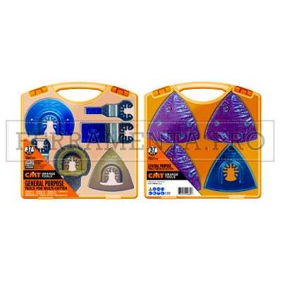 SET 37 PEZZI LAME e ACCESSORI UNIVERSALI per UTENSILE MULTIFUNZIONE OSCILLANTE