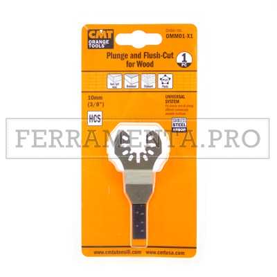 LAMA TAGLIO LEGNO PLASTICA 10 mm per CMT 11 MULTIFUNZIONE OSCILLANTE UNIVERSALE
