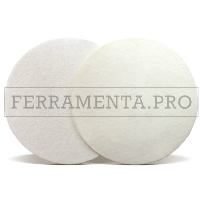 DISCO PANNO LUCIDANTE VELCRATO LUCIDATURA MURI per LEVIGATRICE CORTA [LPS] 