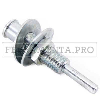 PERNO ADATTATORE per TRAPANO di FISSAGGIO MOLE DISCHI ABRASIVI da SMERIGLIATRICE