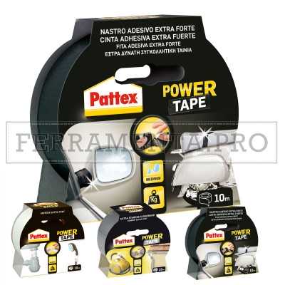 NASTRO ADESIVO PATTEX POWER TAPE 50mm 10m per RIPARAZIONI FISSAGGIO FAI DA TE PROFESSIONALE