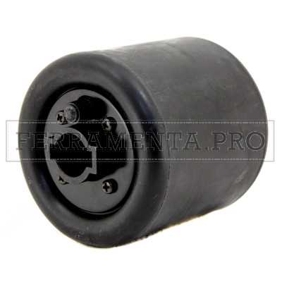 RULLO RUOTA DI SUPPORTO GONFIABILE IN GOMMA per NASTRI IN TELA SATINATRICE MANUALE SMERIGLIATURA