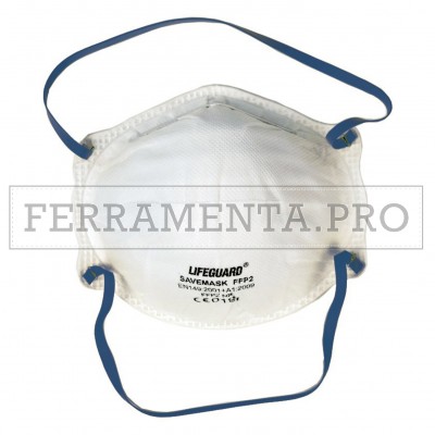 MASCHERINA FACCIALE FILTRANTE MONOUSO FFP2 a conchiglia senza valvola