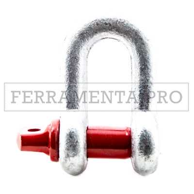 GRILLO DIRITTO DRITTO ZINCATO con PERNO a VITE per SOLLEVAMENTO VARIE PORTATE