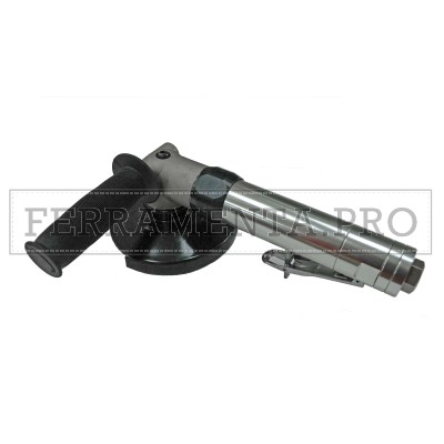 SMERIGLIATRICE ANGOLARE PNEUMATICA REGOLABILE ad ARIA 125mm con LEVA SICUREZZA