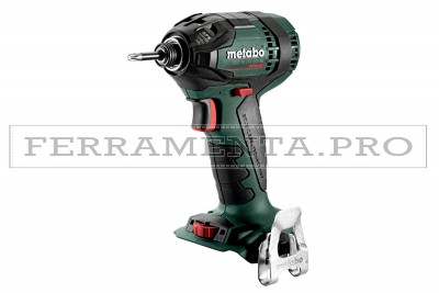 Metabo SSD 18 LTX 200 BL Avvitatore a massa battente a batteria in MetaLoc