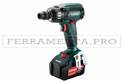 Metabo SSW 18 LTX 400 BL Avvitatore a massa battente a batteria in Valigetta in plastica