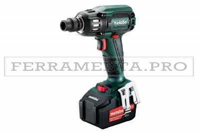 Metabo SSW 18 LTX 400 BL Avvitatore a massa battente a batteria in Valigetta in plastica