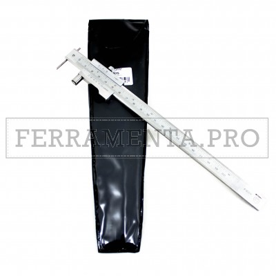 CALIBRO in ACCIAIO INOX per TRACCIARE TRACCIATURE con ASTUCCIO