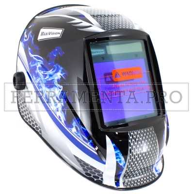 MASCHERA AUTOMATICA per SALDATURA A CRISTALLI LIQUIDI LCD PROFESSIONALE 0,00003s MAXI VISION