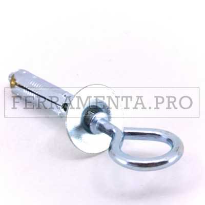 TASSELLO ANCORANTE METALLICO T61/OC con OCCHIOLO CHIUSO