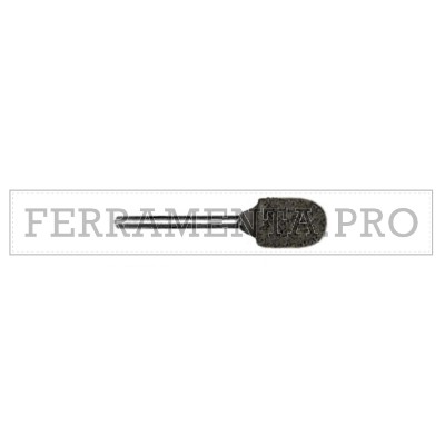 MOLETTA CILINDRICA SFERICA UNITIZED GAMBO 3mm MICRO SBAVATURA LUCIDATURA METALLI
