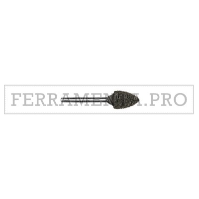 MOLETTA OGIVA UNITIZED con GAMBO da 3mm per MICRO SBAVATURA LUCIDATURA METALLI