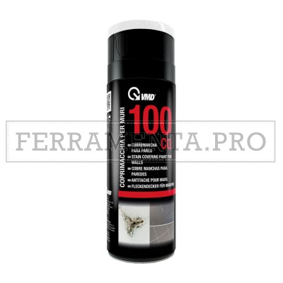 VERNICE MURALE COPRIMACCHIA SPRAY VMD 100 CO 400ml per MACCHIA MURO BIANCO