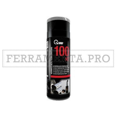 VERNICE SMALTO SPRAY VMD 100 HT 400ml ALTE TEMPERATURE STUFA FORNO MARMITTA