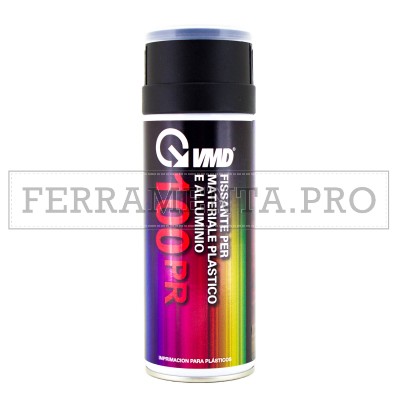 VERNICE FISSANTE SPRAY VMD100 PR 400ml PLASTICA ALLUMINIO AUTO CARROZZERIA