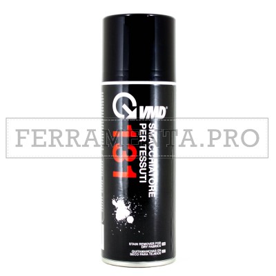 SMACCHIATORE A SECCO SPRAY VMD 131 200 ml per TESSUTI TAPPEZZERIA SEDILI