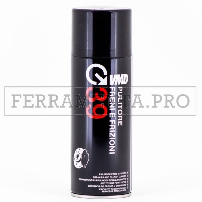 PULITORE SPRAY per FRENI e FRIZIONI AUTO MOTO PROFESSIONALE OFFICINA VMD39