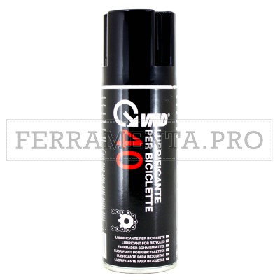 LUBRIFICANTE per BICICLETTE SPRAY VMD40 200ml ANTIUSURA ANTIGRIPPANTE ANTI GRIP