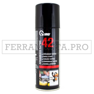 AVVIAMENTO RAPIDO SPRAY VMD 42 da 200ml per MOTORI DIESEL e BENZINA MACCHINE AGRICOLTURA EDILIZIA BARCHE