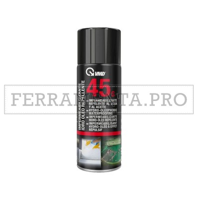 IMPERMEABILIZZANTE SPRAY PLASTIFICANTE ANTIMACCHIA MULTIUSO TESSUTI 400ml VMD45S