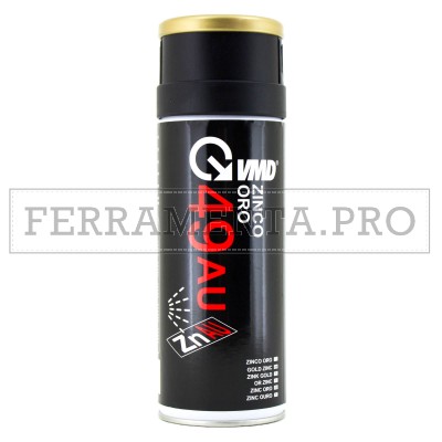 ZINCO ORO SPRAY 400ml ZINCANTE A FREDDO PROTETTIVO E RESISTENTE VMD49AU