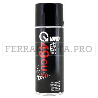 ZINCO RAME SPRAY 400ml ZINCANTE A FREDDO PROTETTIVO E RESISTENTE VMD49CU