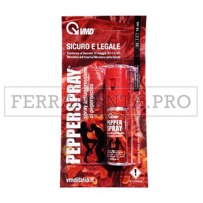 SPRAY PER DIFESA PERSONALE 16 ML SICUREZZA PROTEZIONE AGGRESSIONI