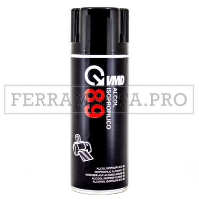 ALCOOL ISOPROPILICO SPRAY VMD89 400ml ALCOL ISOPROPANOLO DETERGENTE per ELETTRONICA PROFESSIONALE