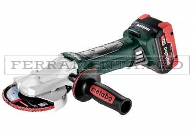 Metabo WF 18 LTX 125 Quick Smerigliatrice angolare a testa ribassata, a batteria in Valigetta in plastica