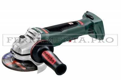 Metabo WPB 18 LTX BL 125 Quick Smerigliatrice angolare a batteria in MetaLoc