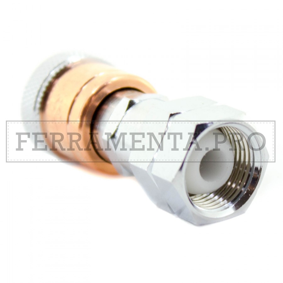 Attacchi Rapidi Per Idraulica Giunto Rapido Idraulico In Rame | Doppio Blocco Automatico | Per Tubi Alta Pressione Attacchi Rapidi Per Tubazioni Acqua