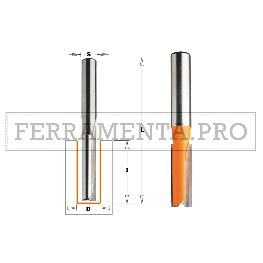 Fresa Per Legno CMT Per Canali | Taglienti In Carburo Di Tungsteno | Serie Lunga Per Lavori Di Precisione - Foto 9