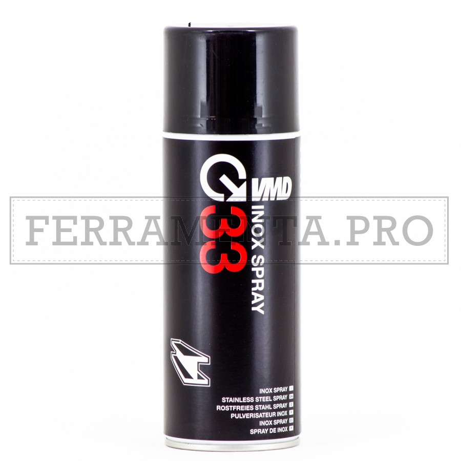 Spray Acier inox. 400ml - JEDE