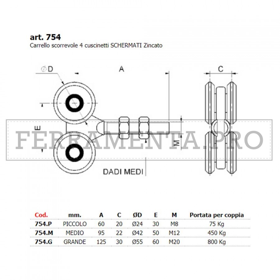 Carrello Con 4 Cuscinetti A Sfera E Piastra In Acciaio Zincato | Per Trasporto Pesante | Include 10 Piastre Di Ricambio - Foto 10